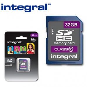 Deal Donkey - Integral 32Gb Sdhc Kaart <Br> (Class 10)