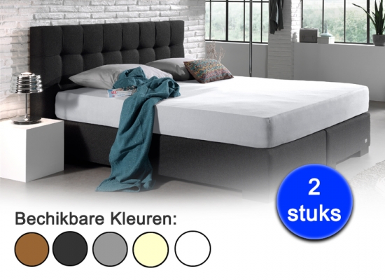 Deal Donkey - Jersey Hoeslakens - 2 Stuks Deal Donkey - Jersey Hoeslakens - 2 Stuks