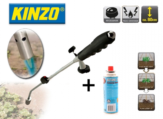Deal Donkey - Kinzo Snoerloze Onkruidbrander Inclusief Gasbus Deal Donkey - Kinzo Snoerloze Onkruidbrander Inclusief Gasbus