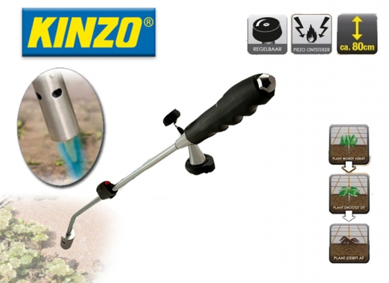 Deal Donkey - Kinzo Snoerloze Onkruidbrander; Optioneel Met Gasbussen Deal Donkey - Kinzo Snoerloze Onkruidbrander; Optioneel Met Gasbussen