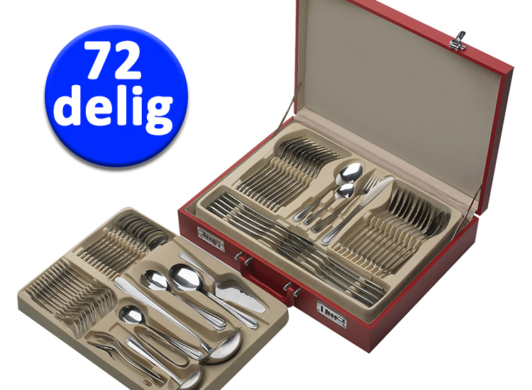 Deal Donkey - Kitchen & Home Bestekset (72-Delig)