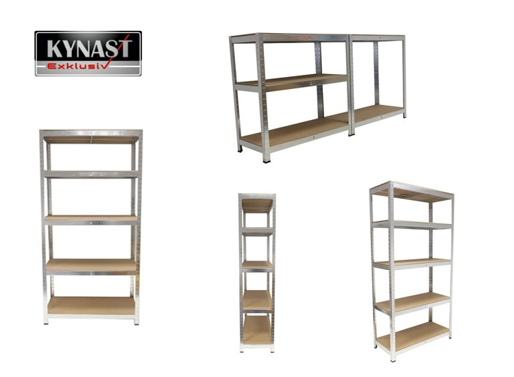Deal Donkey - Kynast Stellingkast - 175Kg Per Plank - Eenvoudige Montage Deal Donkey - Kynast Stellingkast - 175Kg Per Plank - Eenvoudige Montage