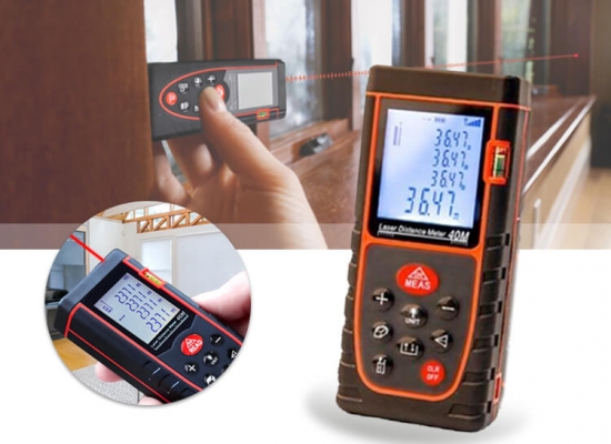 Deal Donkey - Laser Afstandsmeter - Snel En Nauwkeurig Meten Tot 40 Meter Deal Donkey - Laser Afstandsmeter - Snel En Nauwkeurig Meten Tot 40 Meter