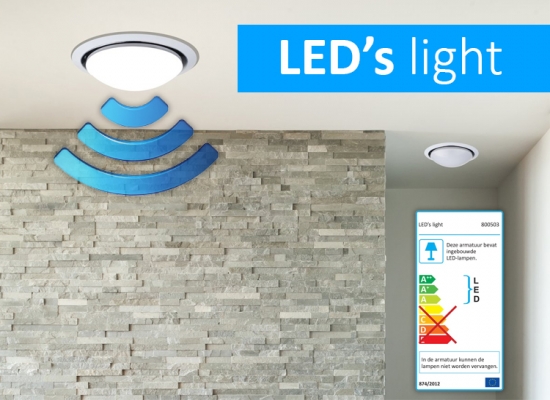 Deal Donkey - Led Plafondlamp - Met Of Zonder Sensor