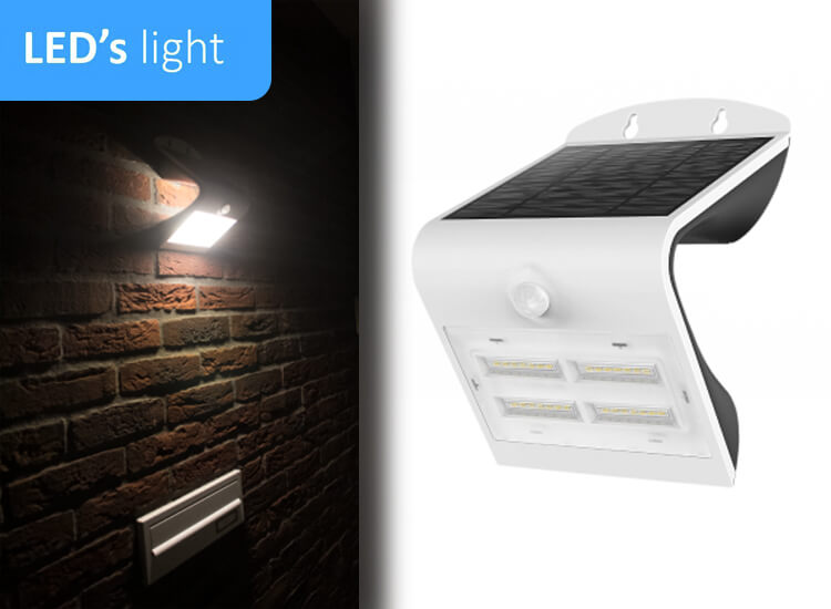 Deal Donkey - Led's Light Solar Buitenlamp Met Sensor Deal Donkey - Led's Light Solar Buitenlamp Met Sensor