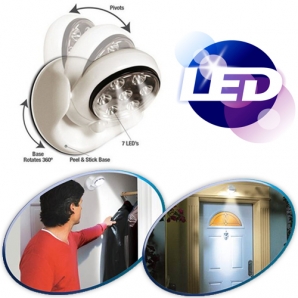 Deal Donkey - Led-lamp Met Bewegingssensor En 360° En 180° Draai-functie Deal Donkey - Led-lamp Met Bewegingssensor En 360° En 180° Draai-functie