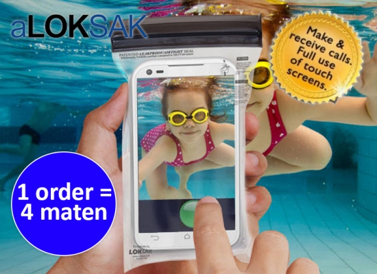 Deal Donkey - Loksak Waterdichte Beschermhoezen (4-Pack) Deal Donkey - Loksak Waterdichte Beschermhoezen (4-Pack)