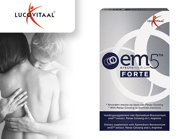 Deal Donkey - Luctovitaal Em5 Erectiepillen - 6 Capsules Deal Donkey - Luctovitaal Em5 Erectiepillen - 6 Capsules
