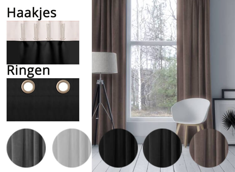 Deal Donkey - Luxe Kant- En- Klare Verduisteringsgordijnen - Verkrijgbaar In 6 Kleuren Deal Donkey - Luxe Kant- En- Klare Verduisteringsgordijnen - Verkrijgbaar In 6 Kleuren