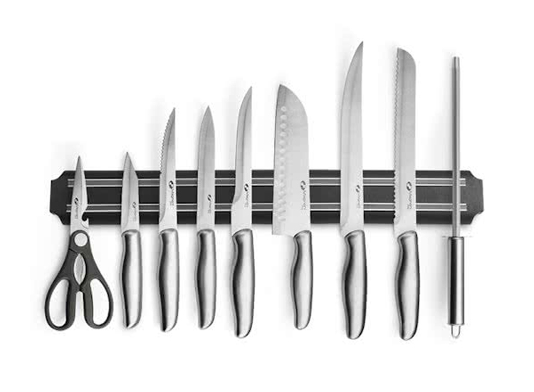 Deal Donkey - Magnani 9-Delige Rvs Messenset Deal Donkey - Magnani 9-Delige Rvs Messenset