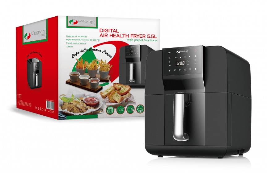 Deal Donkey - Magnani Airfryer - 5,5 Liter Deal Donkey - Magnani Airfryer - 5,5 Liter