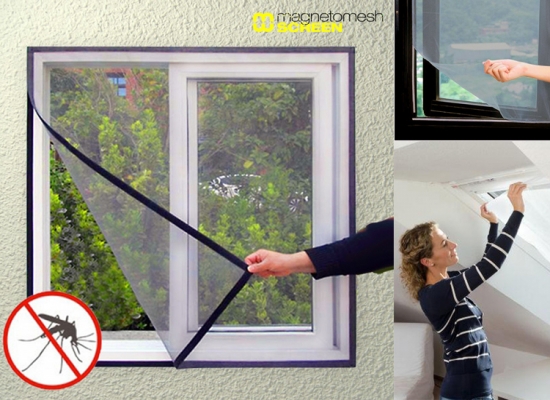 Deal Donkey - Magnetomesh Anti Muggen Net (100 X 120 Cm) Deal Donkey - Magnetomesh Anti Muggen Net (100 X 120 Cm)