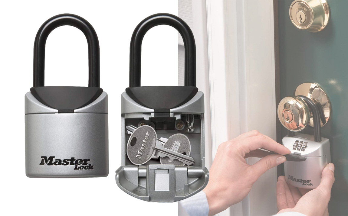 Deal Donkey - Master Lock Sleutelkluis Met Beugel - Xs X-Small Grijs Deal Donkey - Master Lock Sleutelkluis Met Beugel - Xs X-Small Grijs