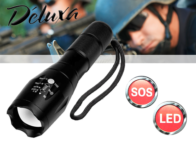 Deal Donkey - Militaire Zaklamp - De Meest Veilige Zaklamp Deal Donkey - Militaire Zaklamp - De Meest Veilige Zaklamp
