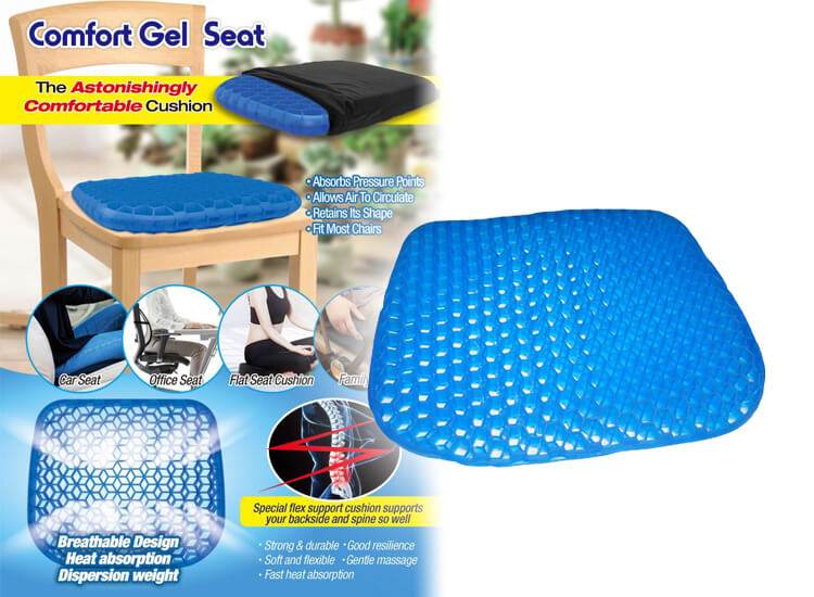 Deal Donkey - Miracle Living Comfort Gel Seat