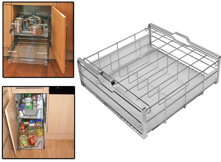 Deal Donkey - Mo Style Home Essentials Keukenorganizer - Schuiflade - Voor Keukenkastjes Van 60Cm Deal Donkey - Mo Style Home Essentials Keukenorganizer - Schuiflade - Voor Keukenkastjes Van 60Cm