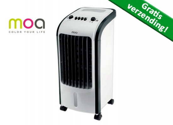 Deal Donkey - Moa Air Cooler 3In1; Luchtbevochtiging, Koelende En Zuiverende Werking Deal Donkey - Moa Air Cooler 3In1; Luchtbevochtiging, Koelende En Zuiverende Werking