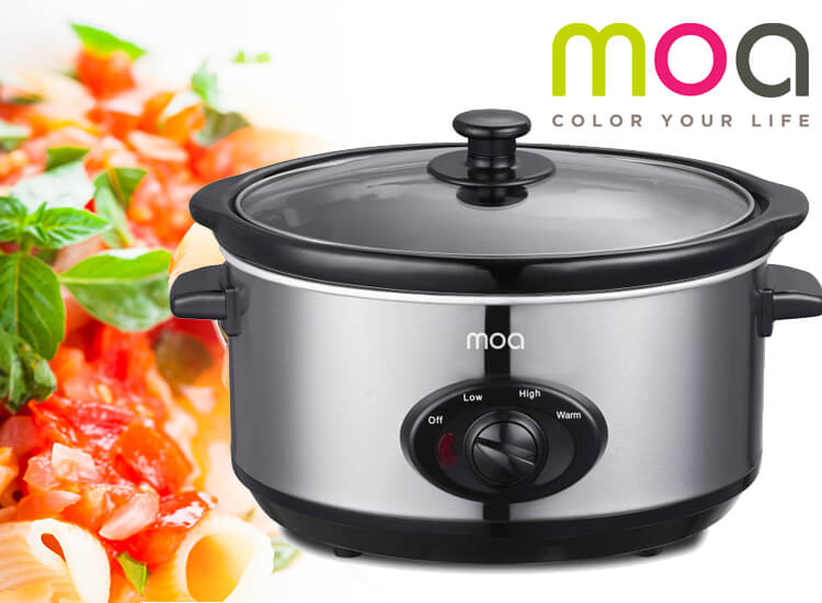 Deal Donkey - Moa Slow Cooker 3,5 Of 6,5 Liter - Gezond, Lekker En Gezellig Deal Donkey - Moa Slow Cooker 3,5 Of 6,5 Liter - Gezond, Lekker En Gezellig