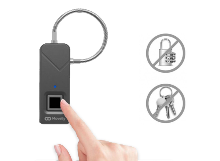 Deal Donkey - Movelly Fingerprint Slot Mat Zwart Deal Donkey - Movelly Fingerprint Slot Mat Zwart