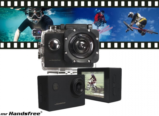Deal Donkey - Mr. Handsfree Full Hd Sportscam - Ultralicht En Waterproof Tot 10 Meter