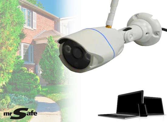 Deal Donkey - Mr. Safe Outdoor Hd Bullet Beveiligingscamera - 360 Graden Groothoeklens - Beveilig Je Eigendommen Deal Donkey - Mr. Safe Outdoor Hd Bullet Beveiligingscamera - 360 Graden Groothoeklens - Beveilig Je Eigendommen