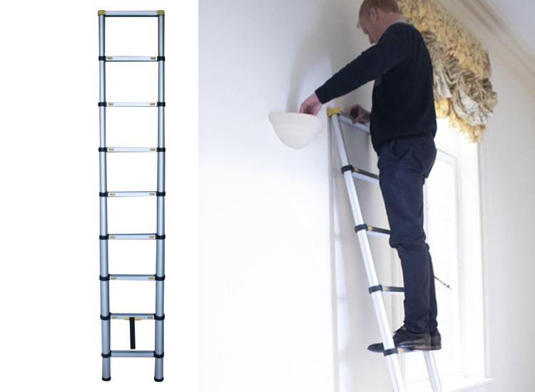 Deal Donkey - Mrsafe Tl264 Telescopische Ladder - 2,64 Meter Deal Donkey - Mrsafe Tl264 Telescopische Ladder - 2,64 Meter