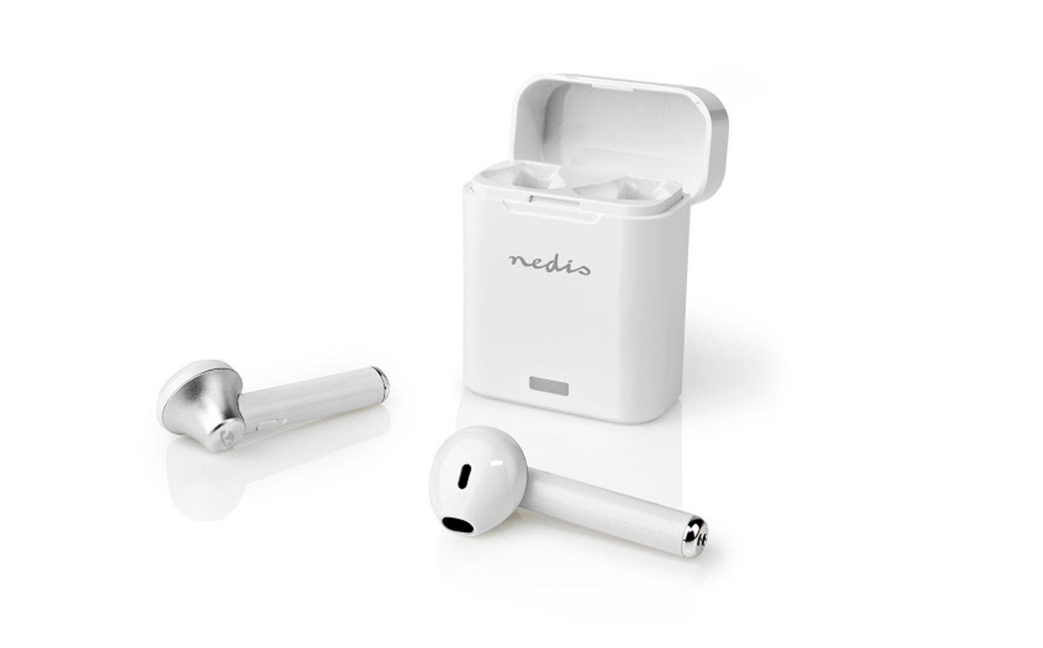 Deal Donkey - Nedis Draadloze Bluetooth-Oordopjes | 3 Uur Afspeeltijd | Spraakbediening Deal Donkey - Nedis Draadloze Bluetooth-Oordopjes | 3 Uur Afspeeltijd | Spraakbediening
