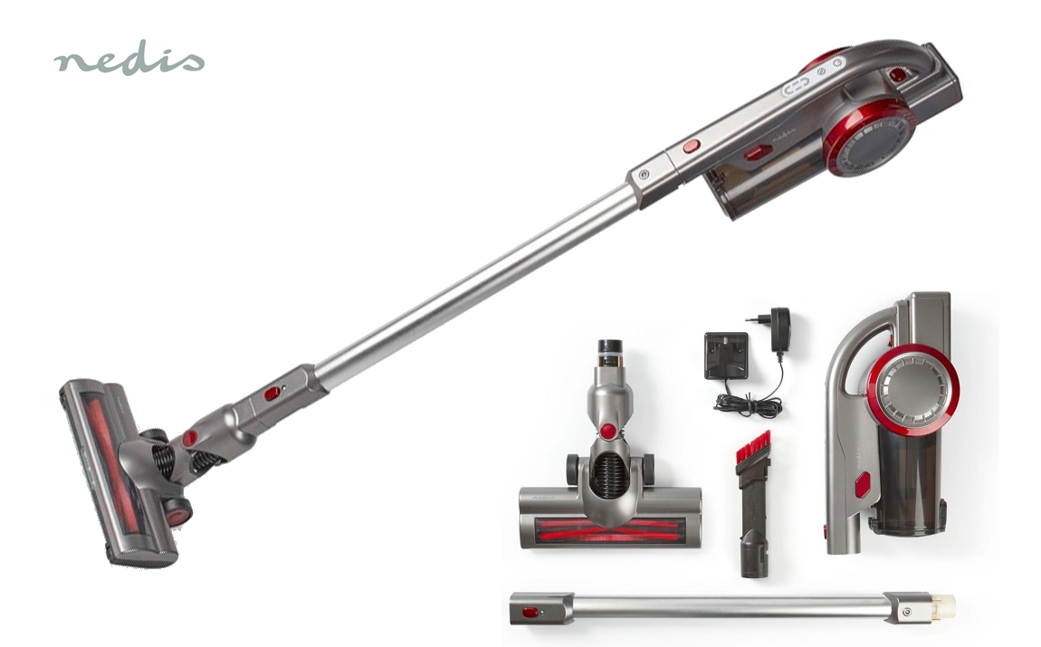 Deal Donkey - Nedis Draadloze Steelstofzuiger Vccs200rd Deal Donkey - Nedis Draadloze Steelstofzuiger Vccs200rd