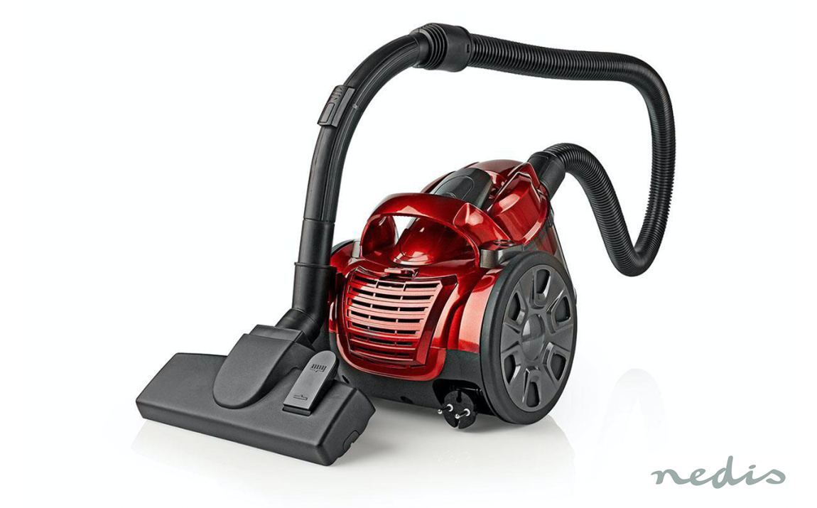 Deal Donkey - Nedis Stofzuiger - Zakloos - 700 W - 1,5 L Inhoud - Rood Deal Donkey - Nedis Stofzuiger - Zakloos - 700 W - 1,5 L Inhoud - Rood