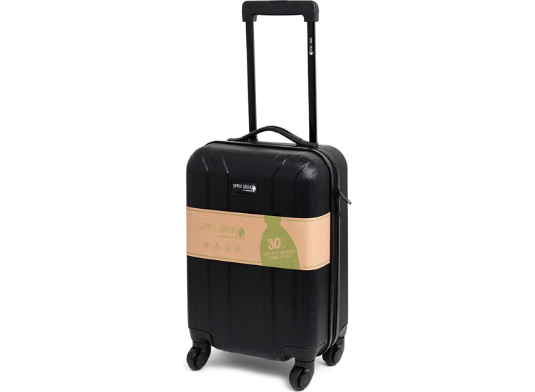 Deal Donkey - Norlander Handbagage Trolley - Reiskoffer - 37L - Zwart