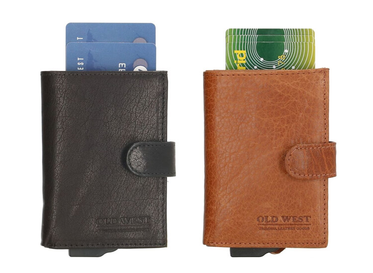 Deal Donkey - Old West - Leer - Cardprotector Portemonnee Deal Donkey - Old West - Leer - Cardprotector Portemonnee