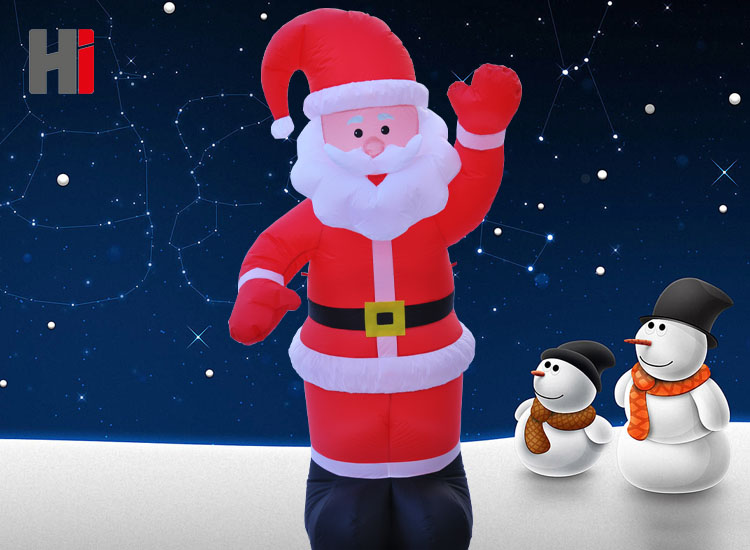 Deal Donkey - Opblaasbare Kerstman - 180 Cm Deal Donkey - Opblaasbare Kerstman - 180 Cm