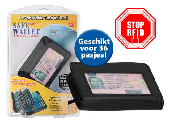 Deal Donkey - Pasjeshouder - 36 Pasjes - Rfid Blokking Deal Donkey - Pasjeshouder - 36 Pasjes - Rfid Blokking