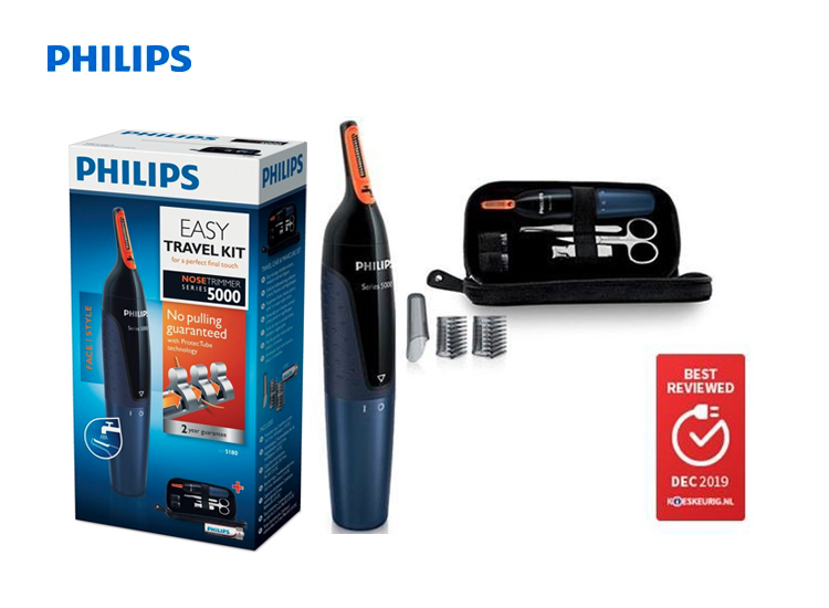 Deal Donkey - Philips 5000 Serie Nt5180/15 - Neus- En Oorhaartrimmer Deal Donkey - Philips 5000 Serie Nt5180/15 - Neus- En Oorhaartrimmer
