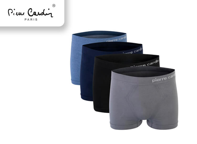 Deal Donkey - Pierre Cardin Boxers - 4 Pack - Mix Colours