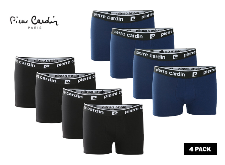 Deal Donkey - Pierre Cardin Herenboxers - 4 Pack Deal Donkey - Pierre Cardin Herenboxers - 4 Pack