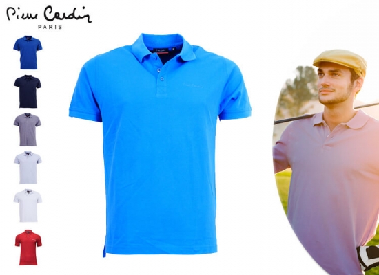 Deal Donkey - Pierre Cardin Herenpolo In Diverse Kleuren - 100% Katoen