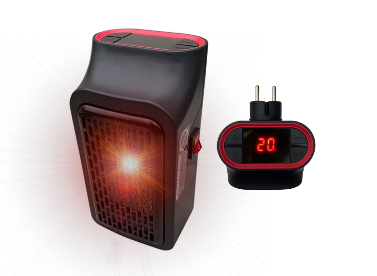 Deal Donkey - Plug-In Mini Kachel Met Digitaal Display Deal Donkey - Plug-In Mini Kachel Met Digitaal Display