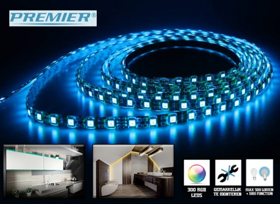 Deal Donkey - Premier 5 Meter Lange 300 Rgb Led Strip