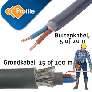 Deal Donkey - Profile Grond- Of Buitenkabel