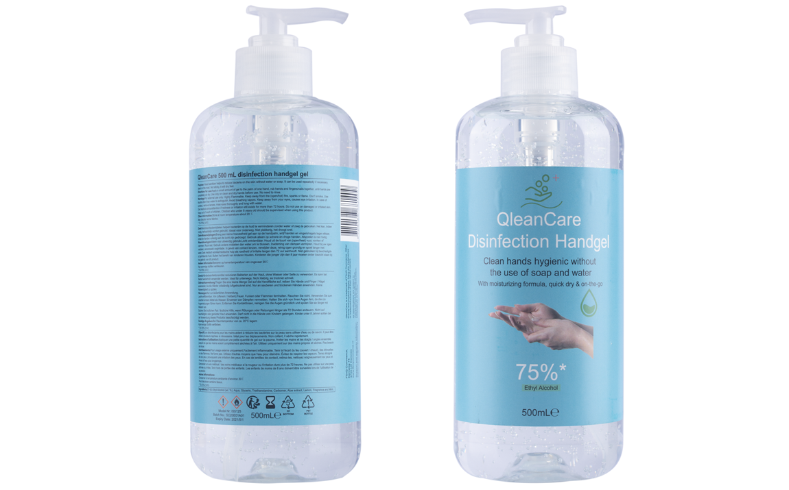 Deal Donkey - Qleancare Handgel 500Ml