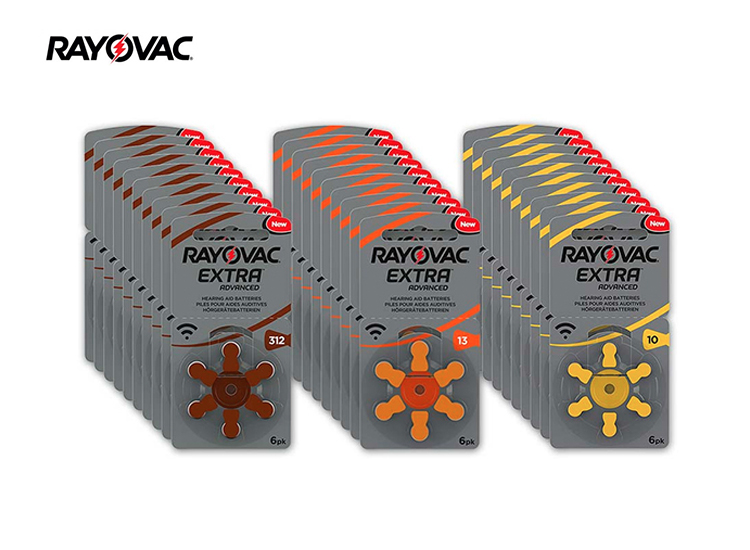 Deal Donkey - Rayovac Gehoorapparaatbatterijen - 60 Stuks