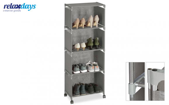Deal Donkey - Relaxdays Schoenenkast - Antraciet Deal Donkey - Relaxdays Schoenenkast - Antraciet