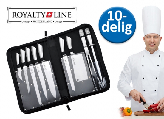 Deal Donkey - Royalty Line 10-Delige Koksmessenset