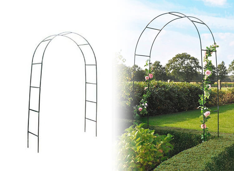 Deal Donkey - Rozenboog Metaal - 240 Cm Hoog Deal Donkey - Rozenboog Metaal - 240 Cm Hoog