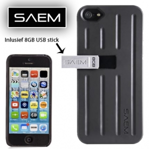 Deal Donkey - Saem Iphone 4(S) Of 5(S) Case Met 8 Gb Usb Geheugenstick