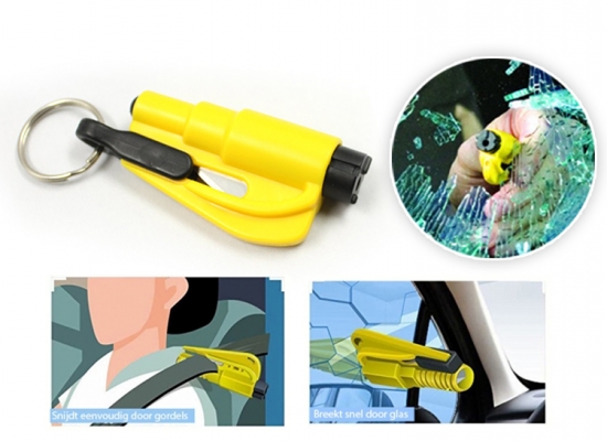 Deal Donkey - Safety Cutter; Hulpmiddel Bij Auto Noodgevallen Deal Donkey - Safety Cutter; Hulpmiddel Bij Auto Noodgevallen