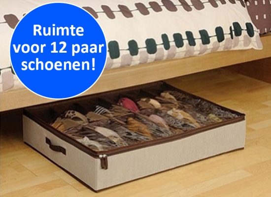 Deal Donkey - Schoen Organizer Voor Het Opbergen Van 12 Paar Schoenen Deal Donkey - Schoen Organizer Voor Het Opbergen Van 12 Paar Schoenen