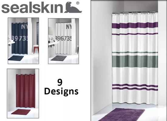 Deal Donkey - Sealskin Douchegordijn - 180 X 200 Cm Deal Donkey - Sealskin Douchegordijn - 180 X 200 Cm