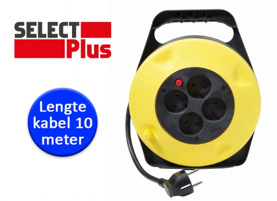 Deal Donkey - Select Plus Kabelhaspel Met Thermische- En Kinderbeveiliging Deal Donkey - Select Plus Kabelhaspel Met Thermische- En Kinderbeveiliging
